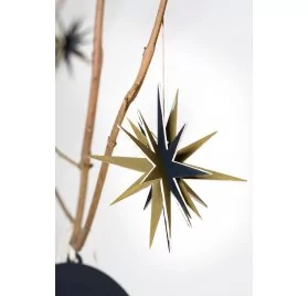 Idée créative - Noël Ecossais - La décoration de l'arbre - Les étoiles 3D