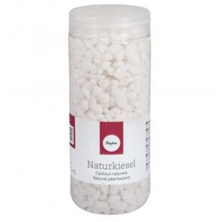 ART FLORAL : Cailloux naturels ' Rayher 'blanc 475 ml