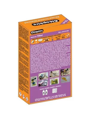 COLLES, VERNIS, RESINES, POUDRES : Résine Crystal' Diamond 'Cléopâtre' 480 ml et 240 ml