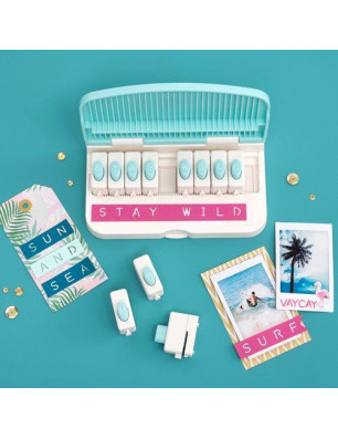 Kit Création Enveloppes We R Memory Keepers - Table De Mesure, Perforateur, Plieuse - Multifonction - Format C5 - Multicolore