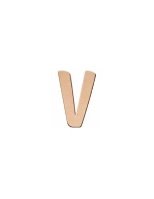 AFFAIRES : Mini Lettre V en MDF 'Aladine' 5 cm
