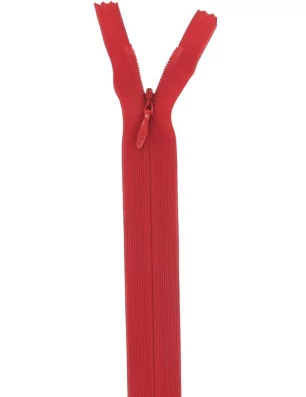 ART DU FIL : Fermeture invisible '3B Com' 40cm Rouge