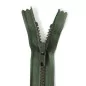 Fermeture éclair Non séparable '3B Com' 18 cm Vert foncé 