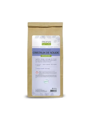 INGREDIENTS MENAGERS : Sachet de 500g de cristaux de soude 'Propos' Nature'