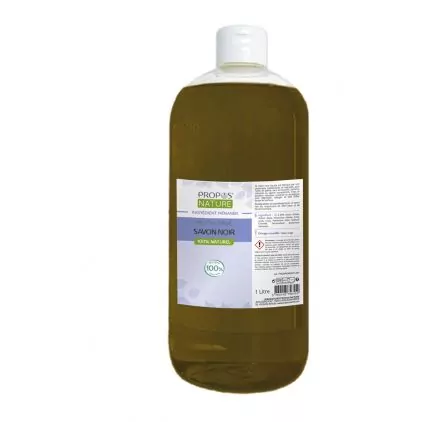 INGREDIENTS MENAGERS : Flacon d'1L de Savon noir 'Propos' Nature'