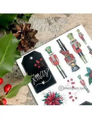 AFFAIRES : Die-cuts 'Stampam' Poinsettia Love