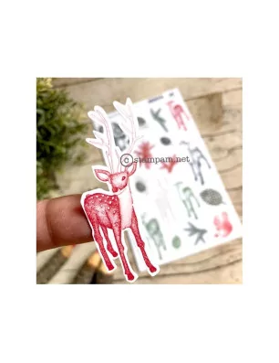 AFFAIRES : Die-cuts 'Stampam' Bambi Xmas