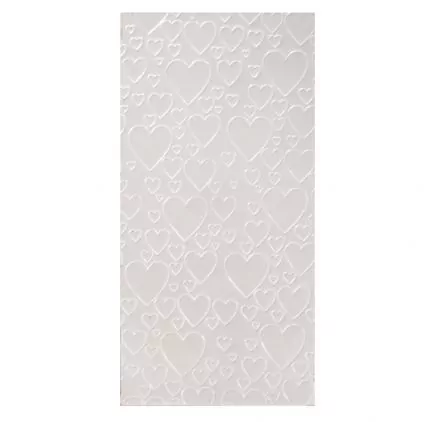 AFFAIRES : Feuille de cire à décorer 'Rayher' Coeurs 20 cm x 10 cm AFFAIRES : Feuille de cire à décorer 'Rayher' Coeurs 20 cm x 10 cm
