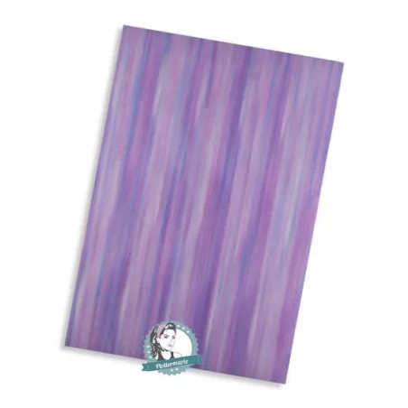 OUTILLAGE & MACHINES : Feuille de flex A4 'Plottermarie' Crazy Flex Purple Haze
