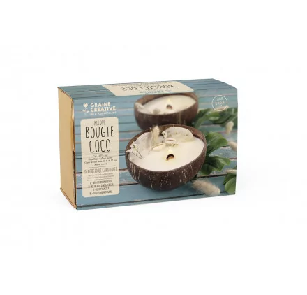 BOUGIES : Kit DIY 'Graine Créative' Bougie Coco BOUGIES : Kit DIY 'Graine Créative' Bougie Coco