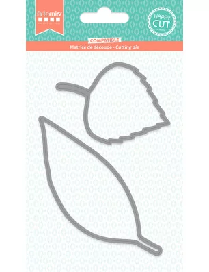 OUTILLAGE & MACHINES : 2 Dies/Matrices de découpe 'Artemio - Fall In Love' Feuilles