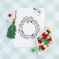 80 Pompons ronds 'Crate Paper - Mittens & Mistletoe' 80 Pompons ronds 'Crate Paper - Mittens & Mistletoe'