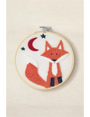 ART DU FIL : Kit Punch Needle 'DMC - Gift of Stitch' Fox le renard