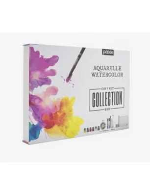 PEINTURES AQUARELLES : Coffret collection aquarelle fine 'Pébéo'
