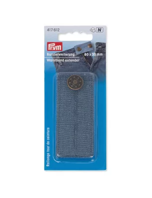 ART DU FIL : Rallonge tour de ceinture 'Prym' Bouton jean 8x3.5 cm