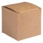 Lot de 6 boîtes à monter 'Rayher' Kraft 7.5x7.5x7.5 cm