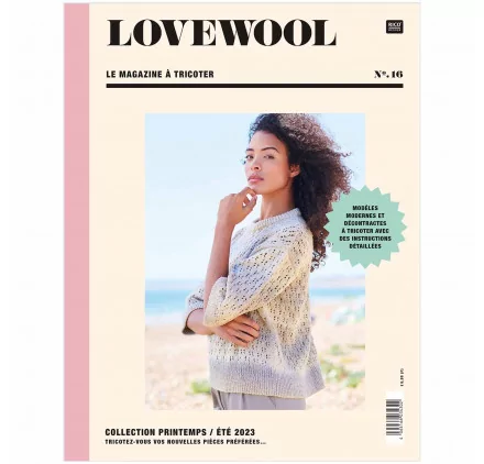 LIVRES SUR LE TRICOT : Livre 'Rico Design' Lovewool N°16 LIVRES SUR LE TRICOT : Livre 'Rico Design' Lovewool N°16