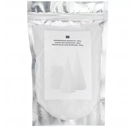 GEL ET CIRE POUR BOUGIES : Cire à bougie 'Rico Design' 600g GEL ET CIRE POUR BOUGIES : Cire à bougie 'Rico Design' 600g
