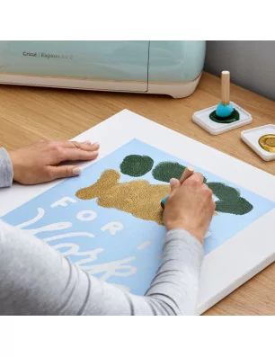 CRICUT : Film adhésif pour pochoir Stencil Film 'Cricut' 30.5 cm x 1.2 m
