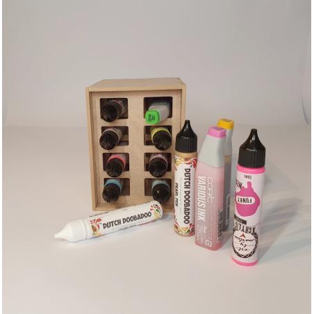 Organisateur en MDF pour marqueurs 'Pronty Crafts' 11x15x13 cm