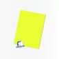 Feuille de flex A4 'Plottermarie' Standard Premium Jaune fluo 101 Feuille de flex A4 'Plottermarie' Standard Premium Jaune fluo 101