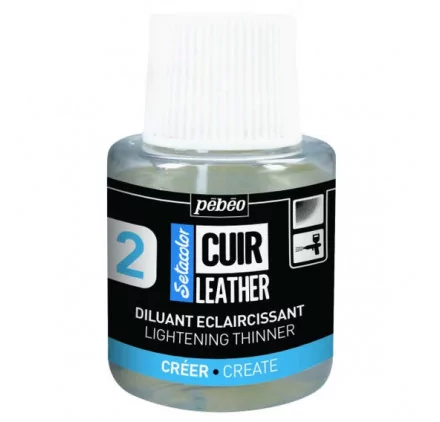 MEDIUMS ET TEXTURES : Diluant éclaircissant 'Pébéo - Setacolor Cuir' 110 ml MEDIUMS ET TEXTURES : Diluant éclaircissant 'Pébéo - Setacolor Cuir' 110 ml