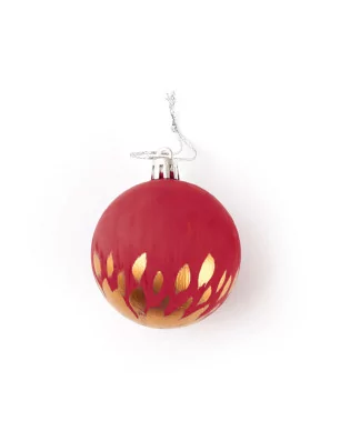 SUPPORTS A DECORER : Lot de 39 Boules de Noël à décorer 'Graine Créative' Blanc