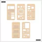 Livret de 5 Pochoirs pour organiseur 'Me & My Big Ideas - The Happy Planner' Trackers