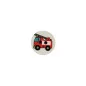 Bouton en plastique 2 trous '3B Com' Camion de pompier 15 mm Bouton en plastique 2 trous '3B Com' Camion de pompier 15 mm