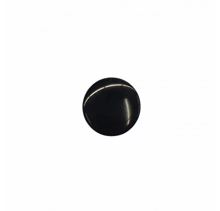 ART DU FIL : Bouton en plastique à tige plate '3B Com' Noir 14 mm ART DU FIL : Bouton en plastique à tige plate '3B Com' Noir 14 mm
