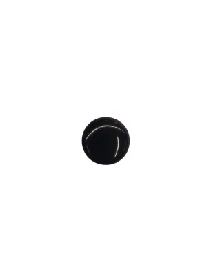 ART DU FIL : Bouton en plastique à tige plate '3B Com' Noir 10 mm