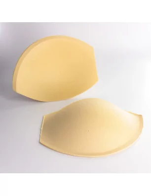 ART DU FIL : Lot de 2 coques mousse soutien-gorge '3B Com' Chair T90