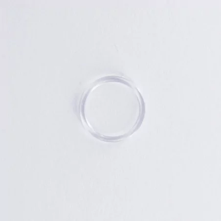 ART DU FIL : Lot de 4 anneaux soutien-gorge '3B Com' Transparent 13 mm