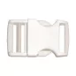 Boucle banane en plastique '3B Com' Blanc 16 mm Boucle banane en plastique '3B Com' Blanc 16 mm