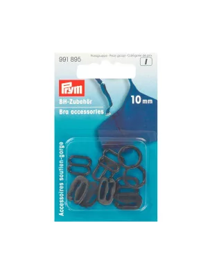 ART DU FIL : Lot d'accessoires soutien-gorge 'Prym' Noir 10 mm