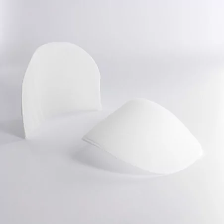 ART DU FIL : Epaulette recouverte '3B Com' Blanc Taille 2