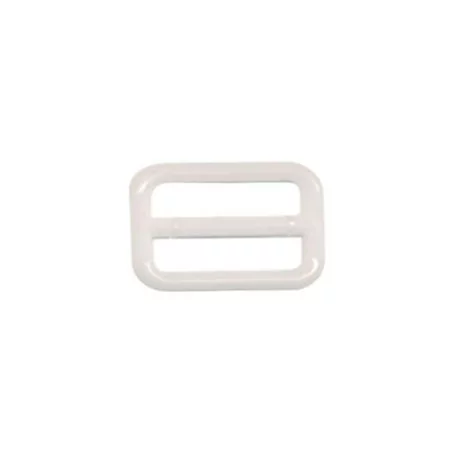 ART DU FIL : Barrette soutien-gorge '3B Com' Blanc 10 mm