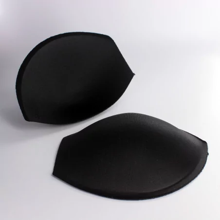 ART DU FIL : Lot de 2 coques mousse soutien-gorge '3B Com' Noir T85