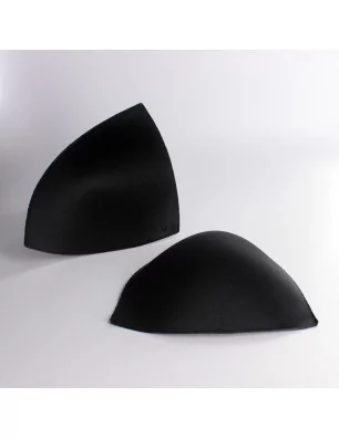 ART DU FIL : Lot de 2 coques mousse soutien-gorge triangle '3B Com' Noir XL T95