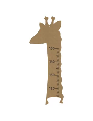 ENFANTS : Toise Girafe en bois 'Gomille' 54x117 cm