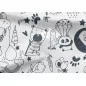 Tissu Jersey 'BeaLena' Motifs animaux 160 cm par 50cm (à la coupe) Tissu Jersey 'BeaLena' Motifs animaux 160 cm par 50cm (à la coupe)