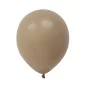 Lot de 10 ballons 'Globos' Brun foncé 30 cm