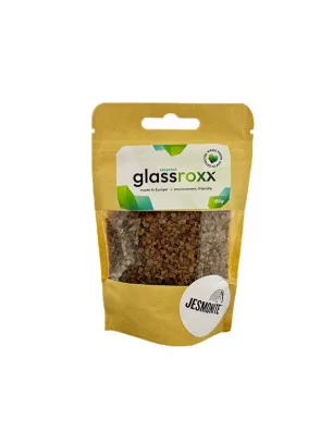 MODELAGE ET MOULAGE : 150g Granulés de verre recyclés GlassRoxx 'Unicraft - Jesmonite' Brun pâle Taille S