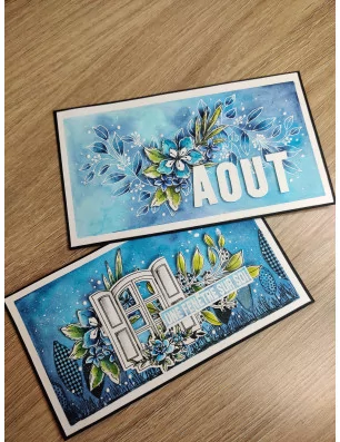 IDEES CREATIVES : Tuto - Confectionner 3 cartes de scrap