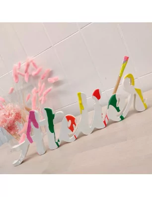 IDEES CREATIVES : Tuto - Transformez un Support en Bois avec de la Peinture Acrylique