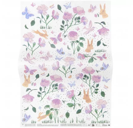 DECOPATCH / COLLAGE DECORATIF : Papier Paper Patch décoratif La vie en Rose 'Rico Design' Prairie de printemps DECOPATCH / COLLAGE DECORATIF : Papier Paper Patch décoratif La vie en Rose 'Rico Design' Prairie de printemps