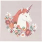 Lot de 10 Serviettes 30x30 'Artemio - Artemio Party' Liberty Licorne