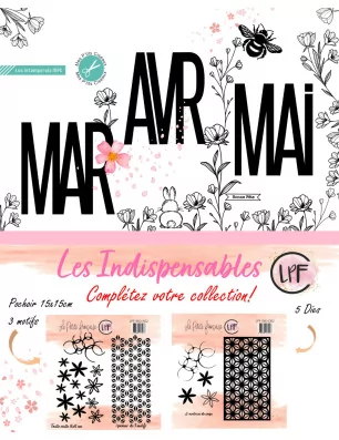 IDEES CREATIVES : Nouveautés créatives de la semaine : Lawn Fawn, La Petite Française, Mes P'tits Ciseaux