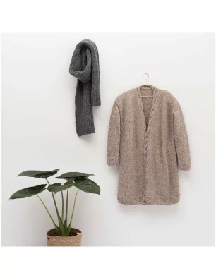 ART DU FIL : Pelote de laine 'Rico Design - Luxury Baby Alpaca + Merino Chunky' Cannelle 50g 130m