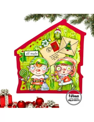 TAMPONS TRANSPARENTS : Tampons transparents 'AALL and Create' Merry Little Things 1317